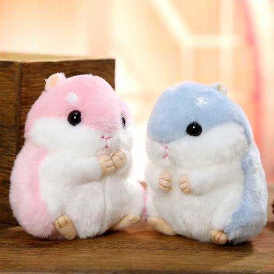 Hamster Plush Doll Keychain – Mini, Cute & Collectible