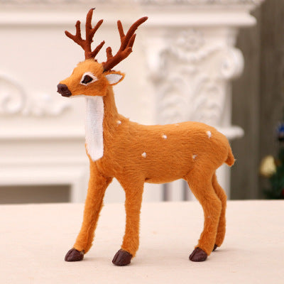 Simulation Deer Ornament β Festive Christmas Decoration
