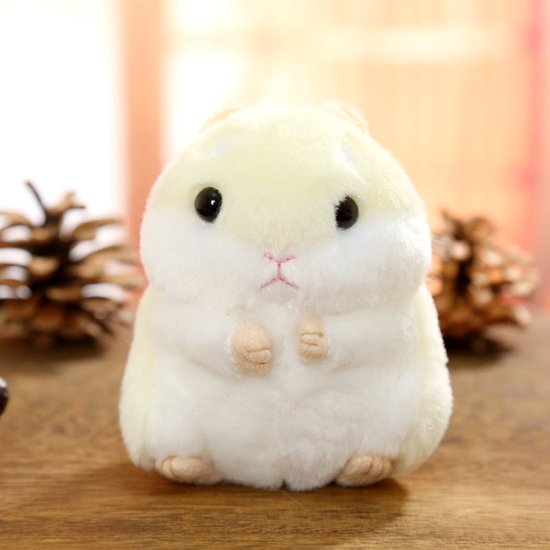Hamster Plush Doll Keychain – Mini, Cute & Collectible