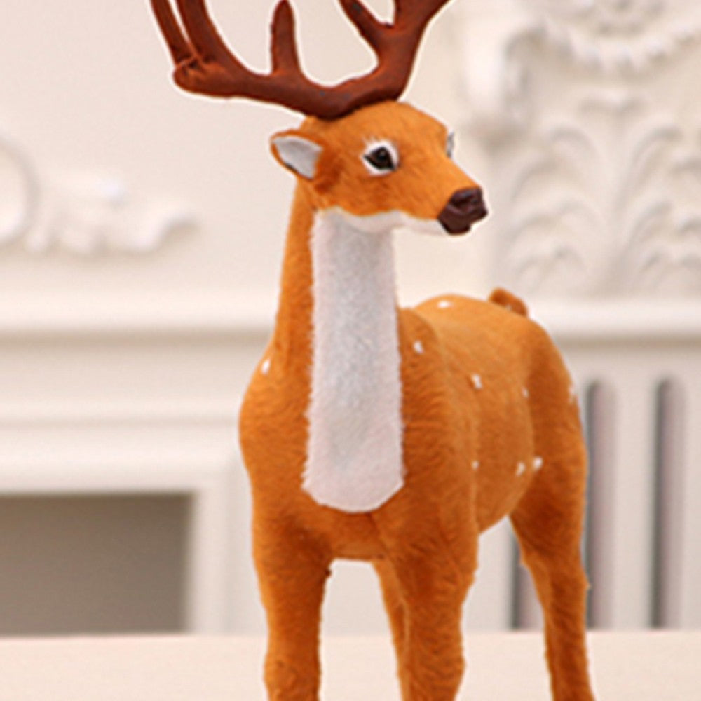 Simulation Deer Ornament – Festive Christmas Decoration