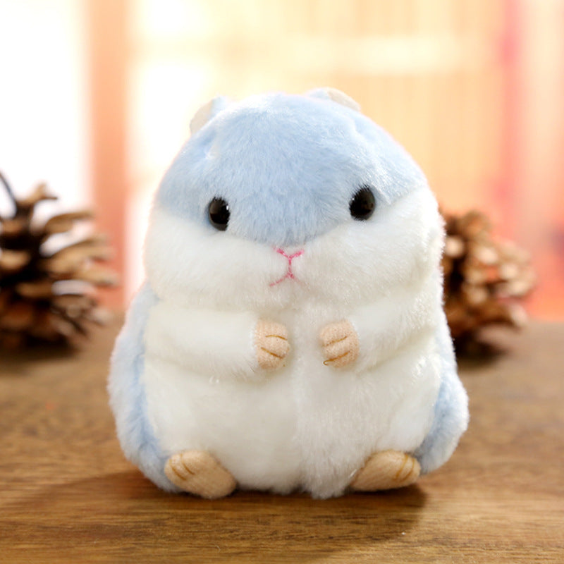 Hamster Plush Doll Keychain – Mini, Cute & Collectible