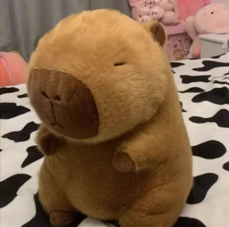 🦫 Capybara Plush Doll – Small, Soft & Adorably Calm