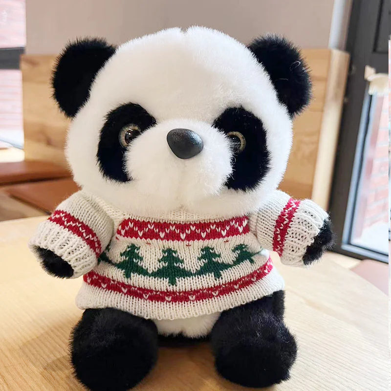 🐼 Panda Sweater Plush Toy – Cozy, Cute & Full of Personality