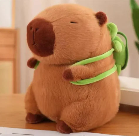 🦫 Capybara Plush Doll – Small, Soft & Adorably Calm