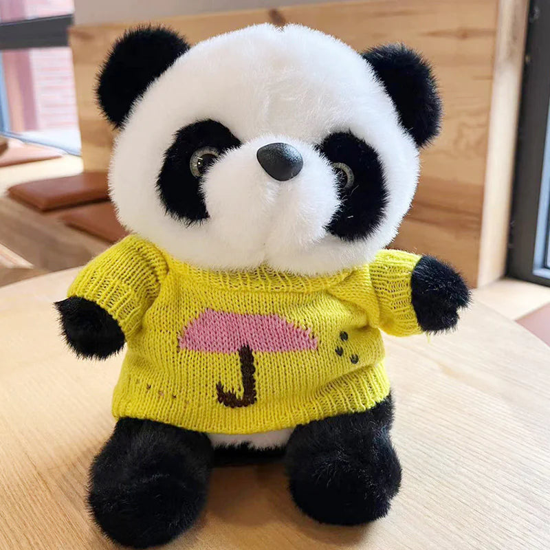 🐼 Panda Sweater Plush Toy – Cozy, Cute & Full of Personality