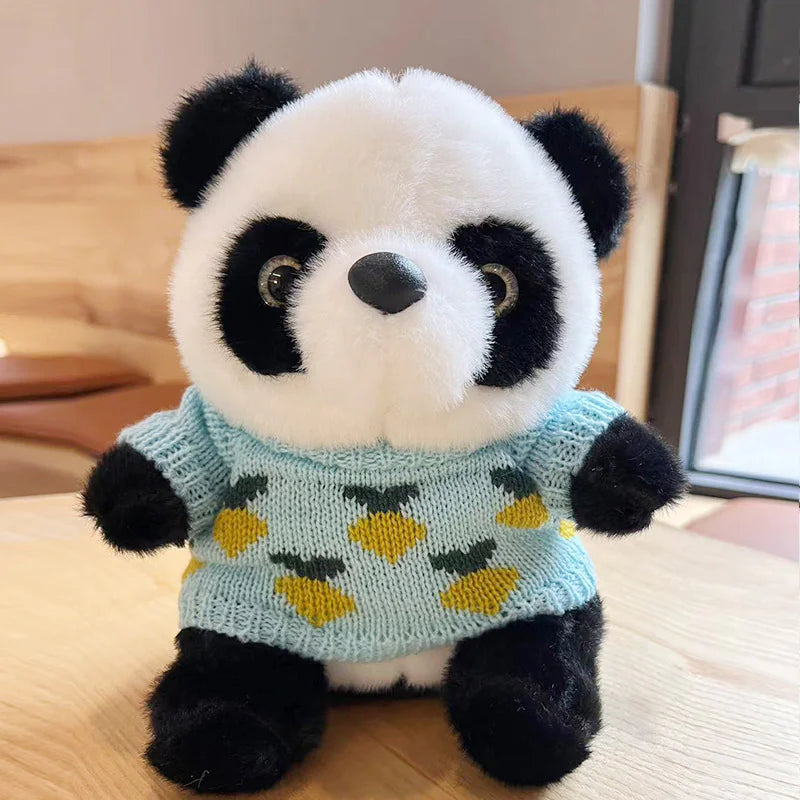 🐼 Panda Sweater Plush Toy – Cozy, Cute & Full of Personality