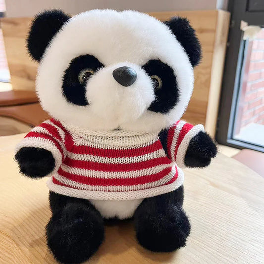 🐼 Panda Sweater Plush Toy – Cozy, Cute & Full of Personality