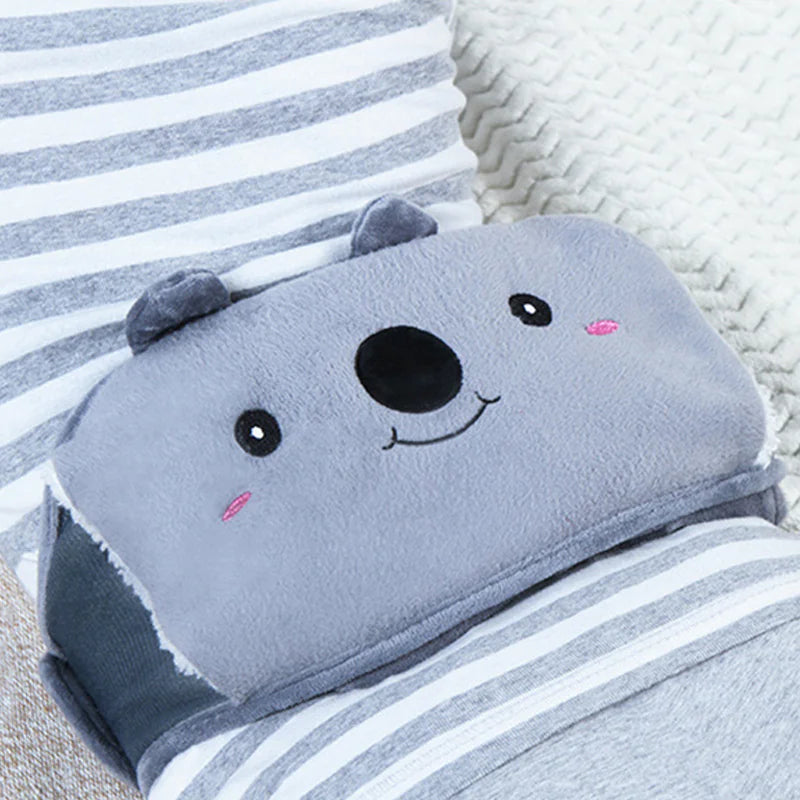 🐶 Plush Belly Warmer Waist Cover with 1000ml Hot Water Bottle