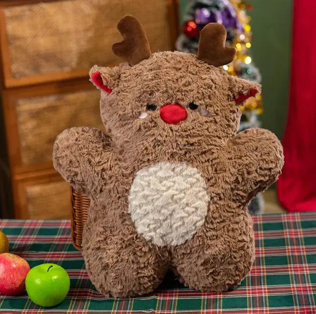 🍪 Christmas Tree Ginger Villain Figurine Doll Pillow – Whimsical, Festive & Cuddly