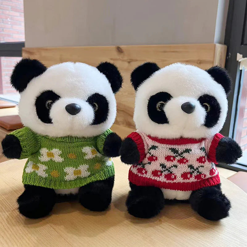 🐼 Panda Sweater Plush Toy – Cozy, Cute & Full of Personality