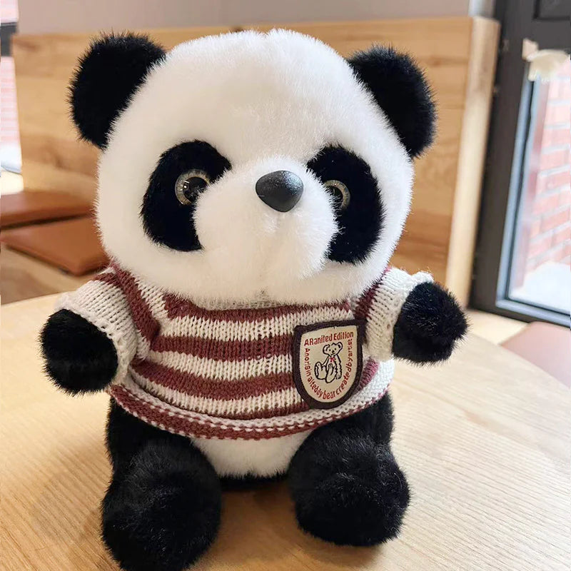 🐼 Panda Sweater Plush Toy – Cozy, Cute & Full of Personality