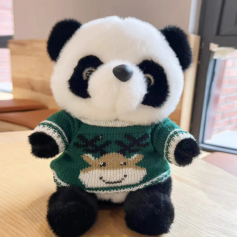 🐼 Panda Sweater Plush Toy – Cozy, Cute & Full of Personality