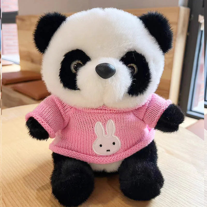 🐼 Panda Sweater Plush Toy – Cozy, Cute & Full of Personality