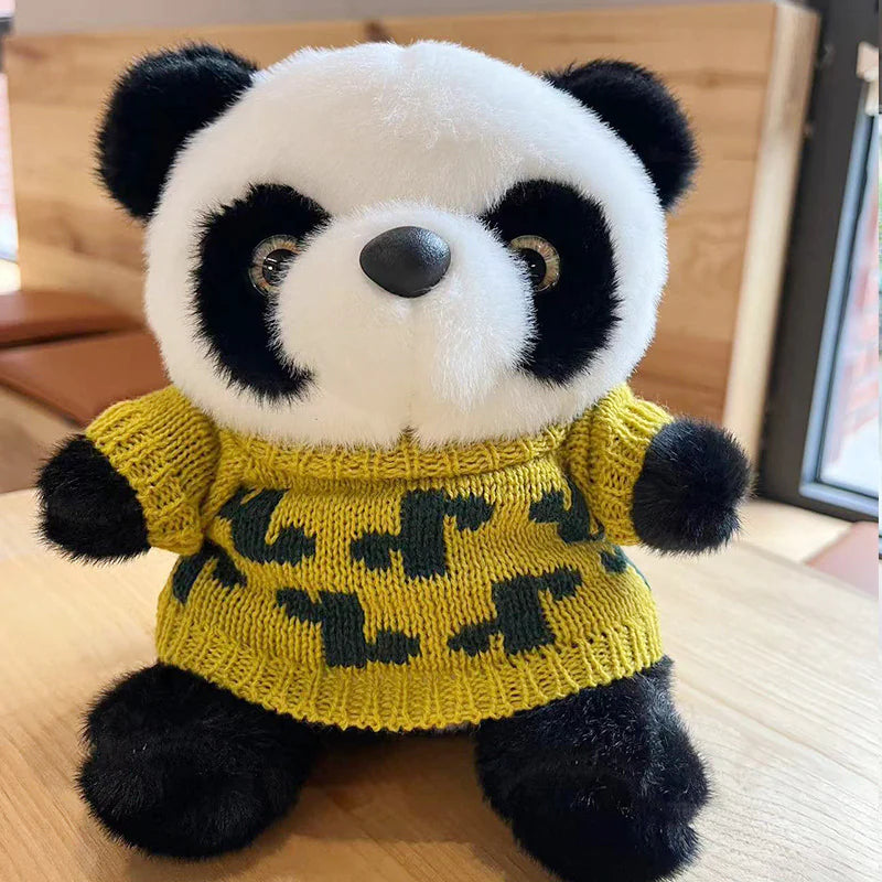 🐼 Panda Sweater Plush Toy – Cozy, Cute & Full of Personality
