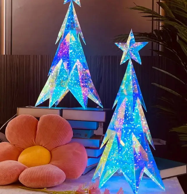 🎄 Illusory Glow Christmas Tree Decorations – Enchanting Light & Holiday Magic